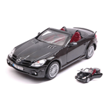 MERCEDES SLK55 AMG 2005 BLACK 1:24 MotorMax Auto Stradali Modellino