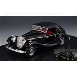 MERCEDES 290A CABRIOLET W18 CLOSED ROOF 1935 BLACK 1:43 GLM Models Auto d'Epoca Modellino