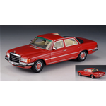MERCEDES 280SEL W116 LANDAULET RED 1:43 GLM Models Auto Stradali Modellino