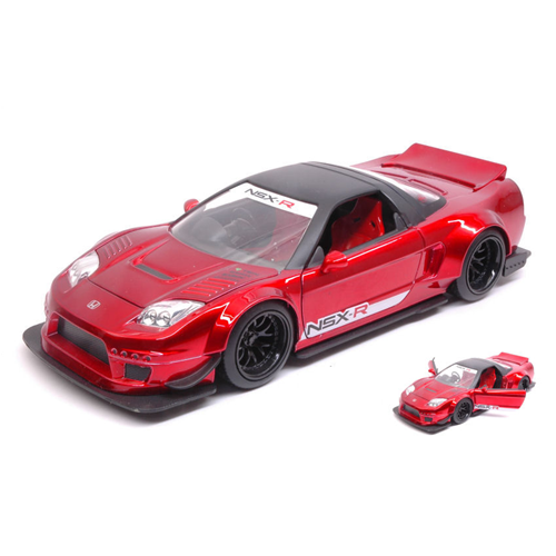 HONDA NSX TYPE-R 2002 METALLIC RED "JDM TUNERS" 1:24 Jada Toys Tuning Modellino