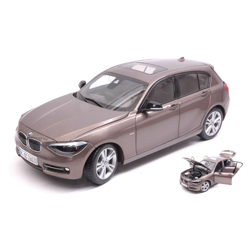BMW F20 (1 Series) 2010 SPARKLING BRONZE 1:18 Paragon Models Auto Stradali Modellino