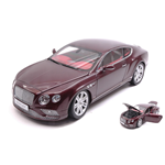 BENTLEY CONTINENTAL GT COUPE' 2016 BURGUNDY 1:18 Paragon Models Auto Stradali Modellino