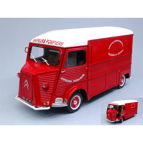 CITROEN TYPE HY POMPIER 1969 1:18 Solido Pompieri Modellino