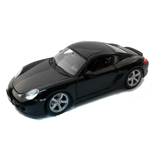 PORSCHE CAYMAN S 2005 BLACK 1:18 Maisto Auto Stradali Modellino