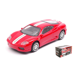 FERRARI CHALLENGE STRADALE 2003 RED 1:43 Burago Auto Stradali Modellino
