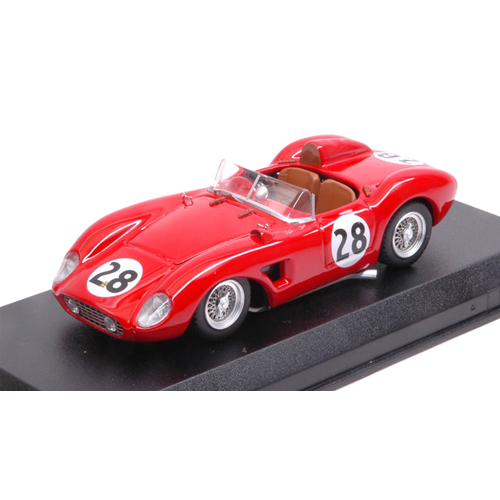 FERRARI 500 TRC N.28 10th (WINN.CLASS) 12 H SEBRING 1957 HIVELY-GINTHER 1:43 Art Model Auto Competizione Modellino