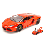 LAMBORGHINI AVENTADOR LP700-4 2013 ORANGE 1:18 MZ Model Auto Stradali Modellino