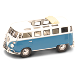 VW MICROBUS 1962 BLUE/WHITE 1:43 Yat Ming Auto Stradali Die Cast Modellino