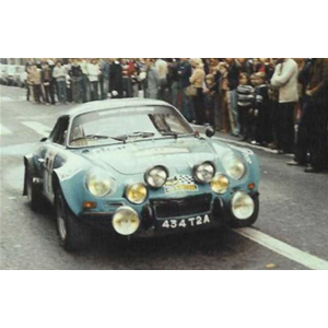 ALPINE RENAULT A110 N.21 9th TOUR DE CORSE 1978 BALESI/CIRINDINI 1:43 Trofeu Auto Rally Modellino
