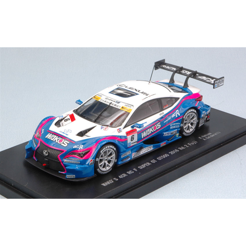 LEXUS RC F N.6 5th FUJI SUPER GT 500 2016 K.OSHIMA-A.CALDARELLI 1:43 Ebbro Auto Competizione Modellino