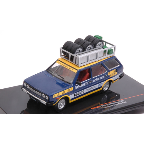 FIAT 131 OLIO FIAT1975 RALLY SERVICE 1:43 Ixo Model Auto Rally Modellino