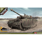 GERMAN PZ.KPFW.IV AUSF.H "VER MID" KIT 1:25 Academy Kit Mezzi Militari Modellino