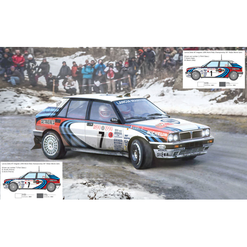 LANCIA DELTA HF INTEGRALE KIT 1:24 Italeri Kit Auto Modellino