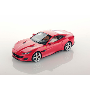 FERRARI PORTOFINO OPEN ROOF 2017 ROSSO CORSA 1:43   Looksmart Auto Stradali Modellino