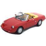 ALFA ROMEO SPIDER 4 1990 RED 1:18 KK Scale Auto Stradali Modellino