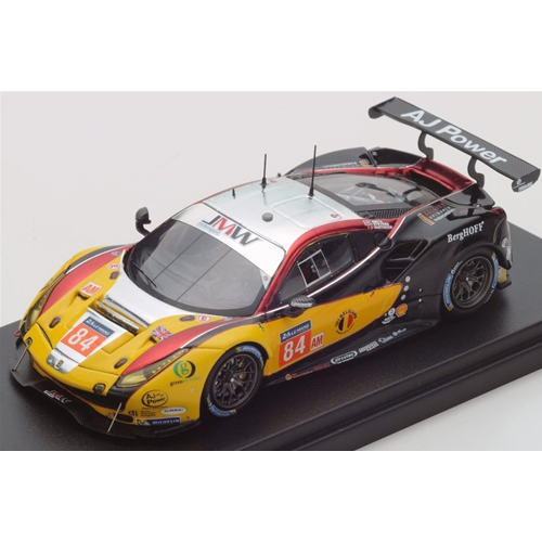FERRARI 488 GTE N.84 JMW MOTORSPORT 2017 1:43 Looksmart Auto Competizione Modellino