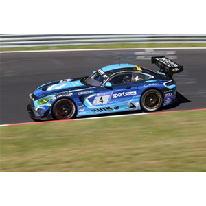 MERCEDES AMG GT3 N.4 NURBURGRING 2017 HAUPT-AL FAISAL-STOLZ-JUNCAD.1:43 Spark Model Auto Competizione Modellino