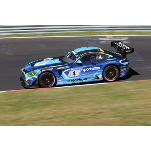 MERCEDES AMG GT3 N.4 NURBURGRING 2017 HAUPT-AL FAISAL-STOLZ-JUNCAD.1:43 Spark Model Auto Competizione Modellino