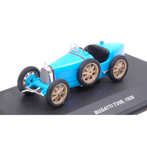 BUGATTI T35B 1928 LIGHT BLUE 1:43 Solido Auto d'Epoca Modellino