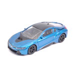 BMW i8 2015 METALLIC BLUE 1:43 Rastar Auto Stradali Die Cast Modellino