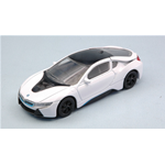 BMW i8 2015 WHITE 1:43 Rastar Auto Stradali Die Cast Modellino