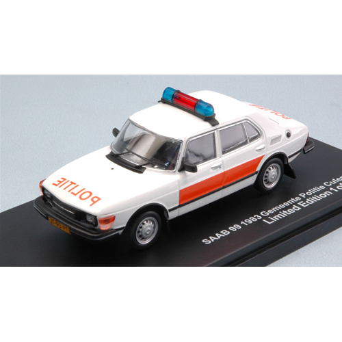 SAAB 99 1983 GEMEENTE POLITIE CULEMBORG 1:43 Triple 9 Forze dell'Ordine Modellino