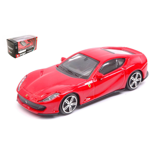 FERRARI 812 SUPERFAST 2017 RED 1:43 Burago Auto Stradali Modellino