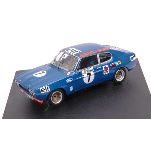 FORD CAPRI 2600 RS N.1 6H PAUL RICARD 1972 J.STEWART-F.CEVERT 1:43 Trofeu Auto Competizione Modellino