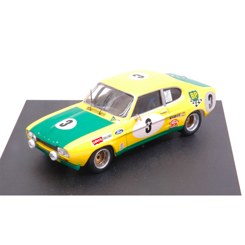 FORD CAPRI 2600 RS N.3 2nd 24H SPA 1972 G.BIRRELL-C.BOURGOIGNIE 1:43 Trofeu Auto Competizione Modellino