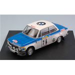 BMW 2002 N.76 WINNER TAP PORTUGAL RALLY 1972 A.WARMBOLD-J.TODT 1:43 Trofeu Auto Rally Modellino