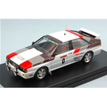 AUDI QUATTRO N.0 WINNER RALLY OF ALGARVE 1980 BUT NOT ALLOWED 1:43 Trofeu Auto Rally Modellino
