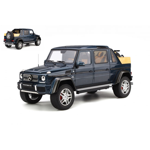 MAYBACH G650 LANDAULET 2016 METALLIC SEA BLUE 1:18 GT Spirit Auto Stradali Modellino