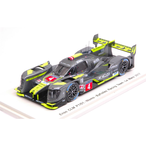 ENSO CLM P1/01 NISMO N.4 DNF LE MANS 2017 WEBB-KRAIHAMER-BONANOMI 1:43 Spark Model Auto Competizione Modellino