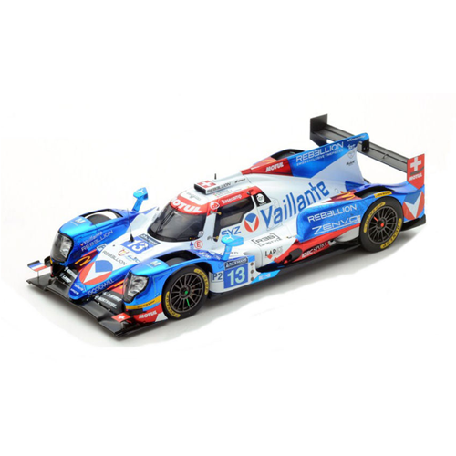 ORECA 07 N.13 3rd LE MANS 2017 N.PIQUET JR-HANSSON-BECHE 1:18 Spark Model Auto Competizione Modellino