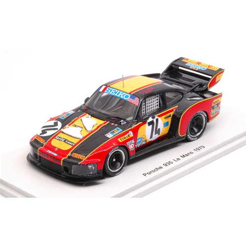 PORSCHE 935 N.74 DNF LE MANS 1979 J.P.JARIER-R.TOWNSEND-R.TOUROUL 1:43 Spark Model Auto Competizione Modellino