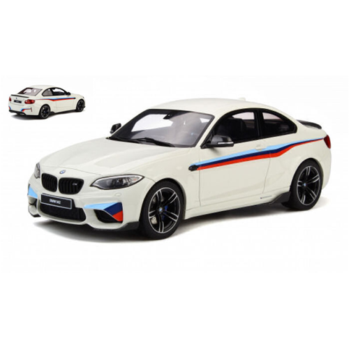 BMW M2 ALPINE 2016 WHITE 1:18 GT Spirit Auto Stradali Modellino