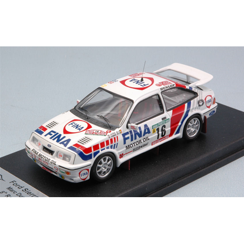 FORD SIERRA COSWORTH N.16 8th PORTUGAL 1990 DUEZ-LOPES 1:43 Trofeu Auto Rally Modellino