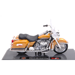 HARLEY DAVIDSON 1999 FLHR ROAD KING GOLD 1:18 Maisto Moto Modellino