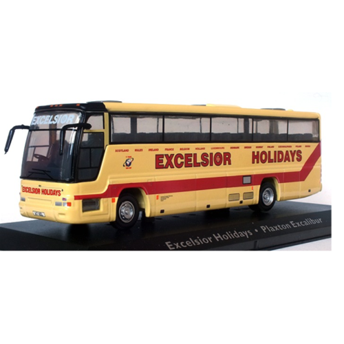 AUTOBUS VOLVO EXCELSIOR HOLIDAYS PLAXTON EXCALIBUR cm 15,5 1:76 Produttori Vari Autobus Modellino