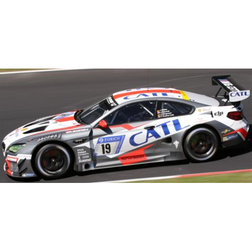 BMW M6 GT3 N.19 12th 24 H NURBURGRING 2017 KLINGMANN-EDWARDS-ONSLOW 1:43 Spark Model Auto Competizione Modellino