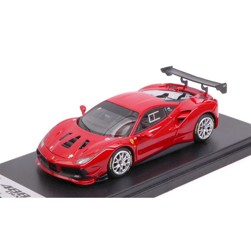 FERRARI 488 CHALLENGE 2017 ROSSO CORSA 1:43 Looksmart Auto Competizione Modellino
