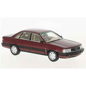 AUDI 200 QUATTRO 20V 1990 METALLIC DARK RED 1:43 Neo Scale Models Auto Stradali Modellino