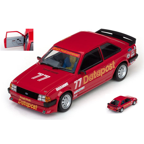 FORD ESCORT MKIII RS 1600 N.77 R.LONGMAN BRITISH SALOON CAR 1984 1:18 SunStar Auto Competizione Modellino