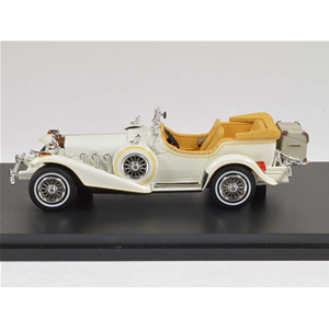 EXCALIBUR SERIE III PHAETON 1977 WHITE 1:43 Neo Scale Models Auto d'Epoca Modellino