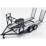 CARRELLO TRAILER WITH TIRE RACK 1:18 GMP Art.Vari Modellino