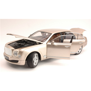 BENTLEY MULSANNE 2010 GOLD 1:18 Rastar Auto Stradali Modellino
