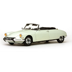 CITROEN DS19 OPEN CONVERTIBLE 1961 WHITE 1:18 SunStar Auto Stradali Modellino