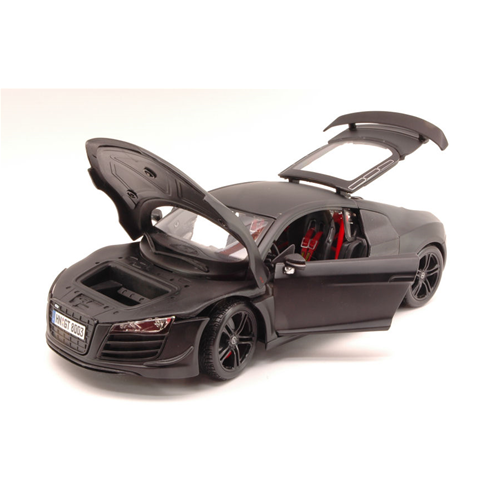 AUDI R8 GT3 2016 MATT BLACK 1:18 Maisto Auto Stradali Modellino