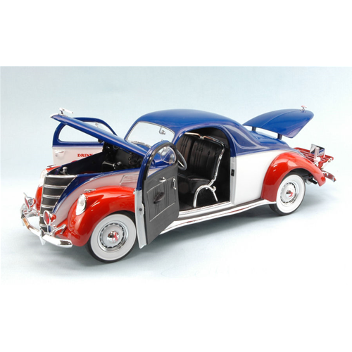 LINCOLN ZEPHYR COUPE' 1937 PEPSI COLA 1:18 Auto World Veicoli Commerciali Modellino