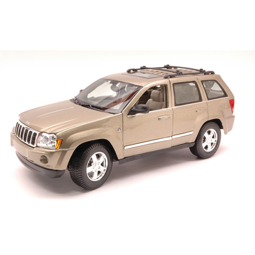 JEEP GRAND CHEROCKEE 2005 METALLIC KHAKI 1:18 Maisto Auto Stradali Modellino